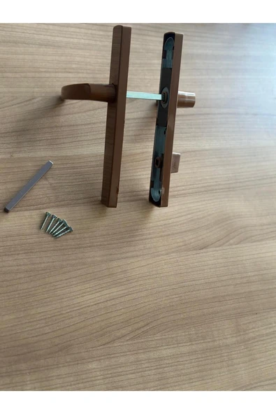 EVA PLAST Pvc Pimapen Plastik Kapı Kolu Balkon Kahverengi(ALTINMEŞE) 1 Adet - 3