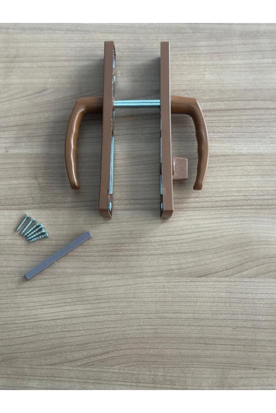 EVA PLAST Pvc Pimapen Plastik Kapı Kolu Balkon Kahverengi(ALTINMEŞE) 1 Adet - 2