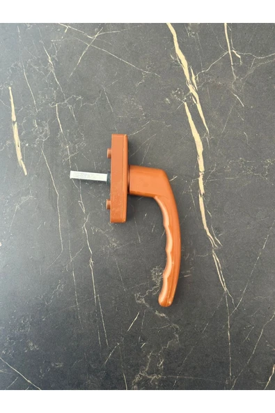 EVA PLAST Pencere Kolu PVC / Plastik Kahverengi(Altınmeşe) 3 Adet - 2