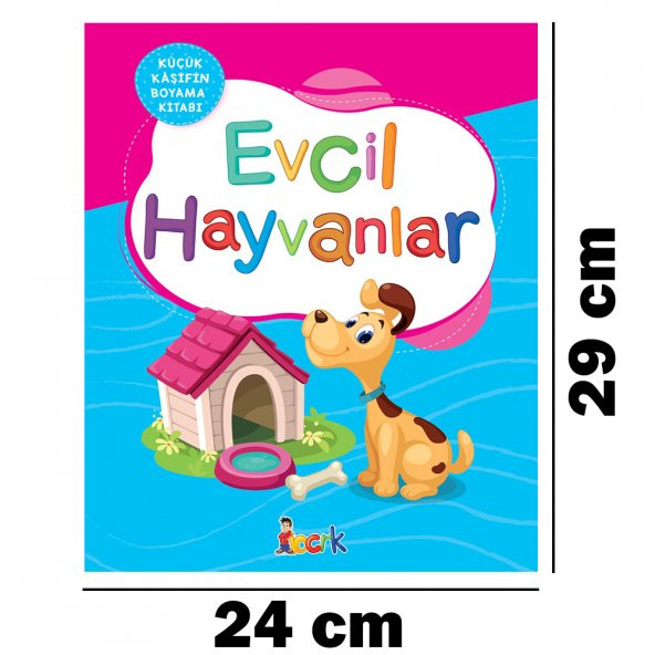 BICIRIK KÜÇÜK KAŞİFİN BOYAMA KİTABI (HAYATIN İÇİNDEN VE ÖZGÜN) 12 - 2