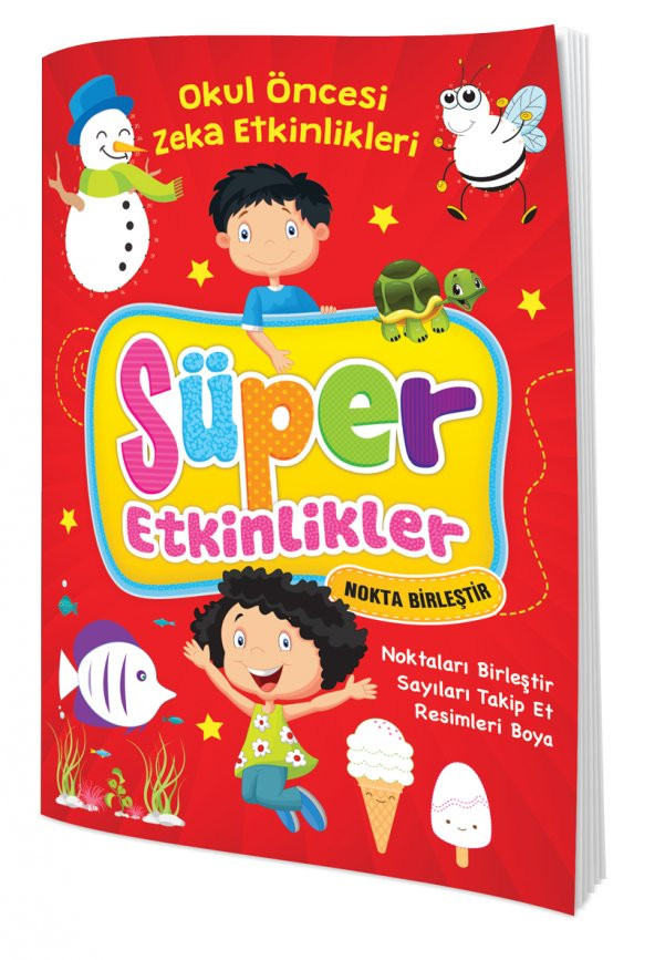 EMA SÜPER ETKİNLİKLER NOKTA BİRLEŞTİRME OKUL ÖNCESİ ZEKA ETKİNLİK