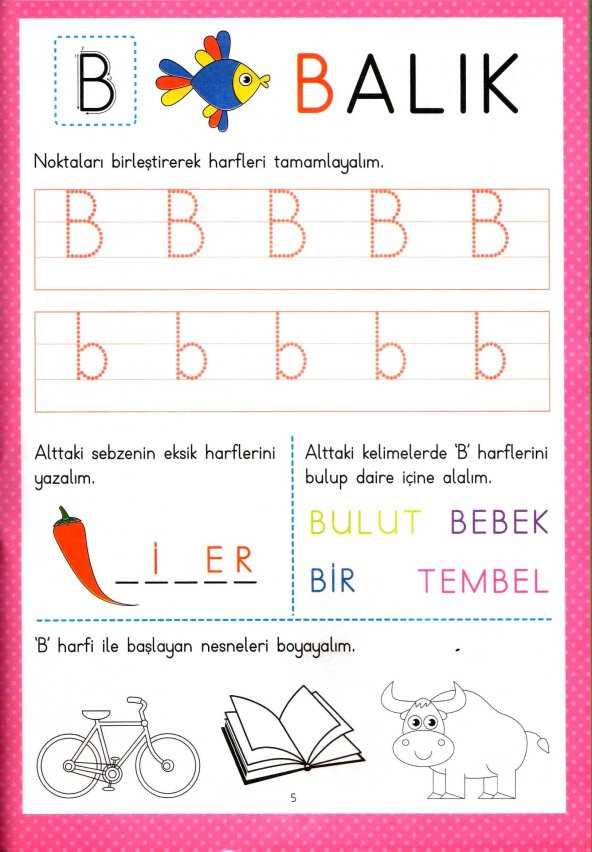 EMA SÜPER ETKİNLİKLER HARFLER OKUL ÖNCESİ ZEKA ETKİNLİKLERİ - 2