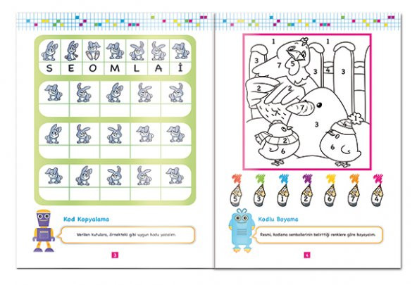 EMA DİKKAT GELİŞTİREN ROBOTİK KODLAMA AKTİVİTELERİ OKUL ÖNCESİ VE - 3