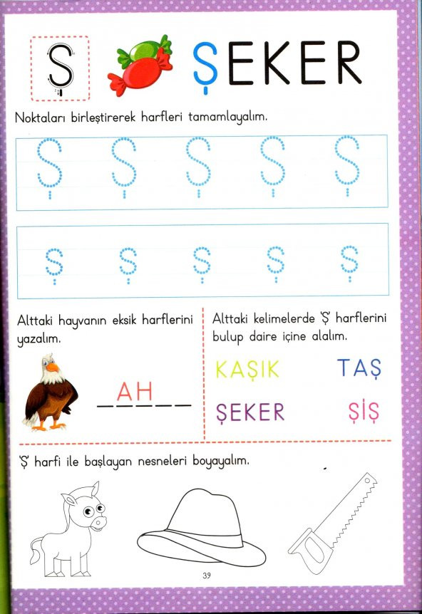 EMA SÜPER ETKİNLİKLER HARFLER OKUL ÖNCESİ ZEKA ETKİNLİKLERİ - 3