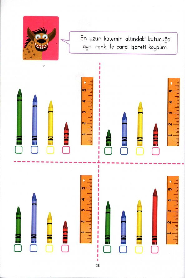 EMA SÜPER ETKİNLİKLER ÇİZGİLER OKUL ÖNCESİ ZEKA ETKİNLİKLERİ - 6
