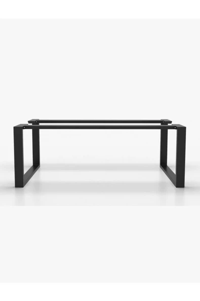 DEKOR Metal Masa Ayağı / 6 Kişilik / Siyah / 150x70x70(h) - 5