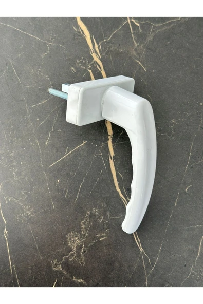 EVA PLAST Pencere Kolu PVC / Plastik Beyaz 3 Adet - 3