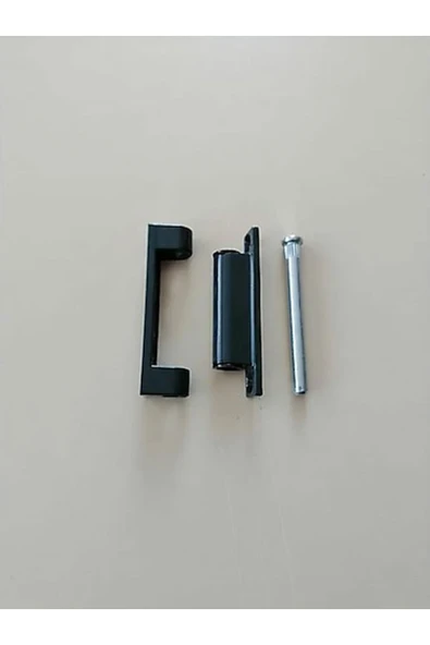 AZRAYAPI Antrasit Gri 95 Mm Pvc Pimapen Kapı Menteşesi (5 ADET) - 3