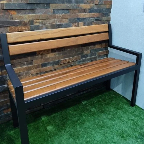 Bahçe Bank Ayağı Ahşap Oturma Bankı Bahçe Bankı - 2