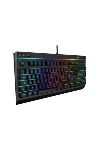 HyperX Alloy Core Rgb Membran Oyun Klavyesi, Türkçe, 1,8 M, 1000hz, Usb 2.0, Siyah (hx-kb5me2-tu) - 2