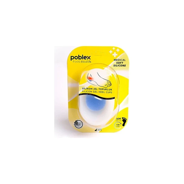 Poblex Silikon Jel Topukluk - S