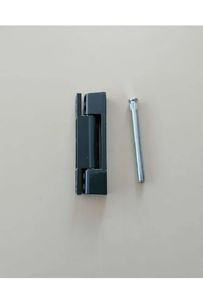 AZRAYAPI Antrasit Gri 95 Mm Pvc Pimapen Kapı Menteşesi (5 ADET) - 2