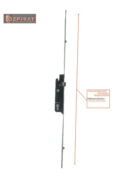 ÖZFIRAT PVC YAPI Pvc Kapı Ispanyolet 180cm-balkon Tip-ito Marka - 2