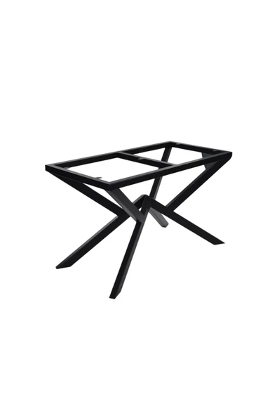 DEKOR Piramit Masa Ayağı / Siyah / 1 Parça / 135x60x70(h)cm - 2