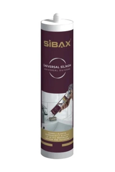FNC Sortfix Şeffaf Slikon Sibax
