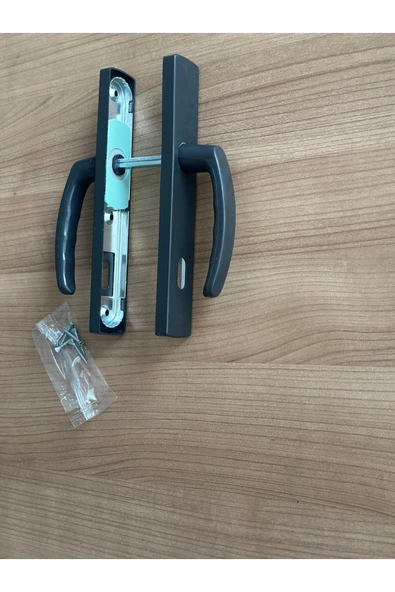 EVA PLAST Pvc Pimapen Plastik Kapı Kolu (ODA) Plastik Kapı Kolu / Antrasit 1 Adet - 3