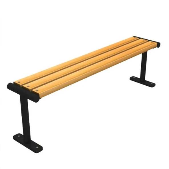 Bench Mutfak Masası Oturma Bankı Ahşap Metal