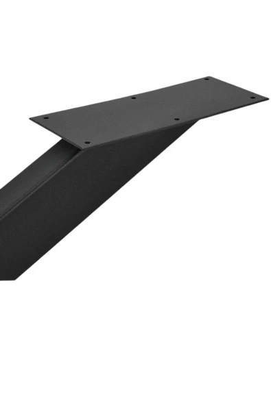 DEKOR Örümcek Yemek – Çalışma Masası Ayağı - Siyah - 150x60x73(h)cm - 3