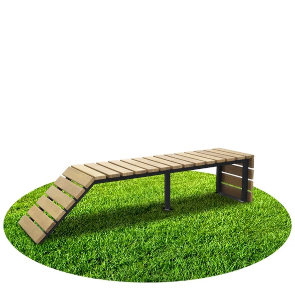 Bahçe Oturma Bankı Park Alanı Eğimli Bank - 2