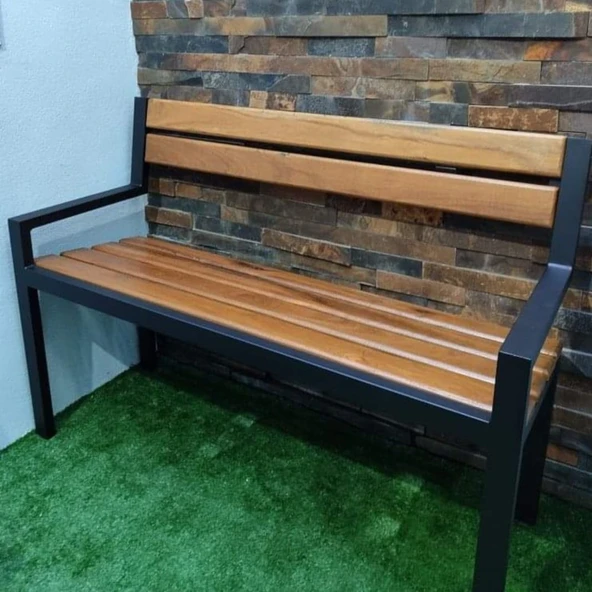 Bahçe Bank Ayağı Ahşap Oturma Bankı Bahçe Bankı