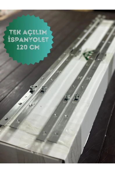 İTO KİLİT 120cm Ispnayolet Pimapen Kapı Pencere Kilidi Ispanyoleti /2 Adet - 3