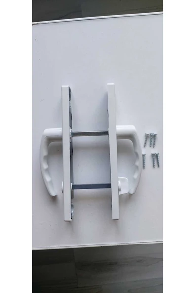Van Aks Meşe Yapı KAPI KOL PVC WC İÇİN BEYAZ - 4