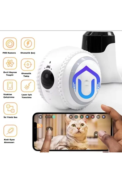 Urfakent Robot Kamera Ve Kedi Oyuncağı - 2