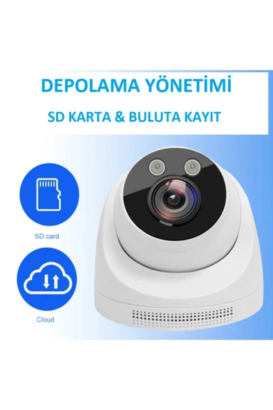 Urfakent İcsee Dome Wifi Kamera 1080p Hd