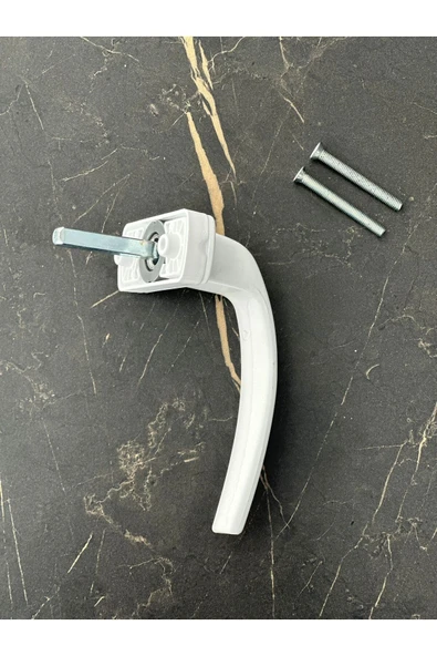 ÖZFIRAT PVC YAPI Pencere Kolu / ALÜMÜNYUM Beyaz 5 Adet - 5