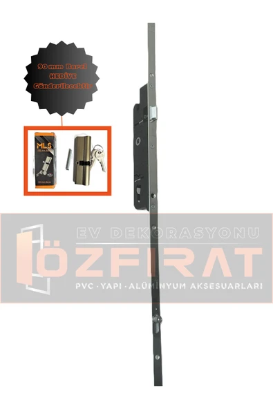 ÖZFIRAT PVC YAPI Pvc Kapı Ispanyolet 180cm(İTO MARKA)-90mm Barel Hediyeli - 4