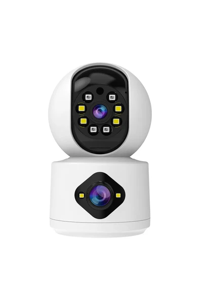 Urfakent Yoosee Çift Kameralı Wifi Kamera(Hafıza Kartı Dahildir)