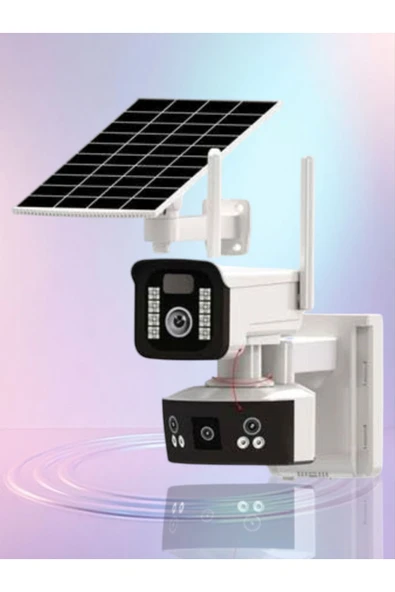 Urfakent 6mp Çift Kameralı 4g Solar Kamera Yeni Kasa - 4