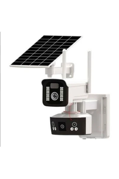 Urfakent 6mp Çift Kameralı 4g Solar Kamera Yeni Kasa