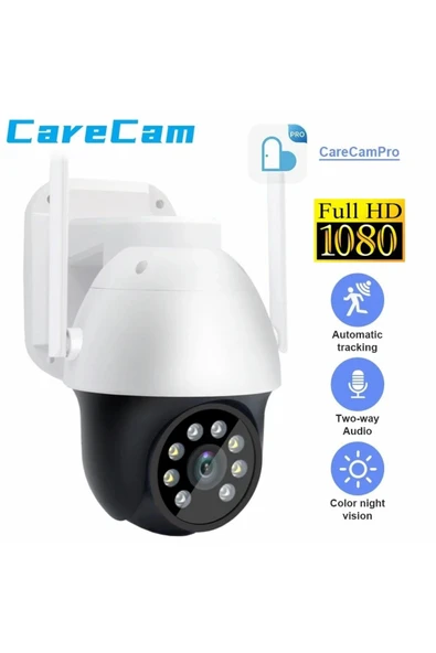 Urfakent Carecam Pro 3MP Smart Akıllı Wıfı Ptz Kamera(Hafıza Kartı Dahildir) - 1