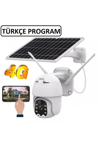 Urfakent 4G Solar Kamera Camhi Pro Yazılım(Hafıza Kartı Dahildir) - 5