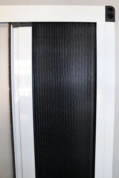 Akpen Akordeon Pileli Pilise Kapı Sineklik Beyaz, 90x210 cm Istenilen Ölçüde - 6