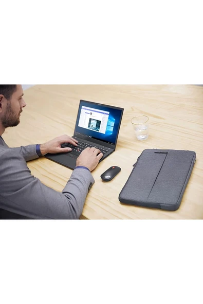LENOVO Gx40z50941 14" Urban Sleeve Notebook Kılıf Gri - 5