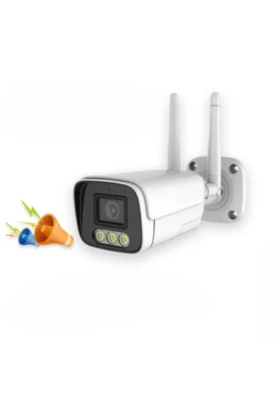 Urfakent Metal Kasa P6SLite Yazılım 1080P Sabit Wifi Kamera(Hafıza Kartı Dahildir)