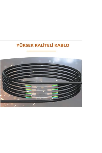 Urfakent Çift Lensli Ekranlı 1080p Sert Kablolu Sd Karta Kayıt 10 Mt Yılan Kamera Tamirci Video Kamerası - 2