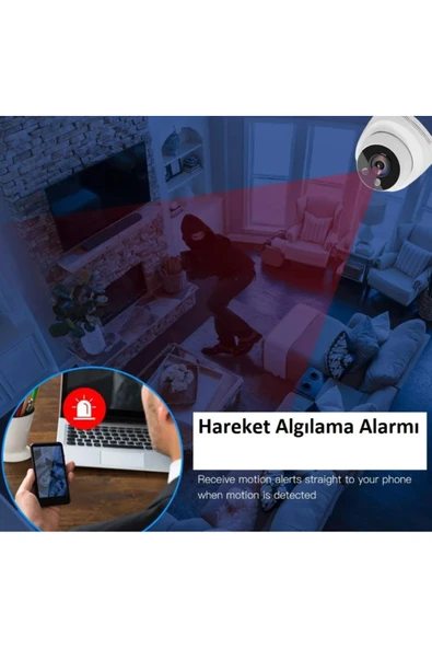 Urfakent İcsee Dome Wifi Kamera 1080p Hd - 5