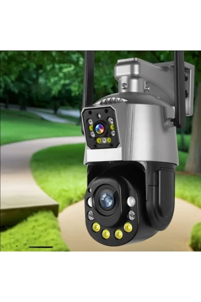 Urfakent İcsee 6 MP Çift Kameralı 36X Optik Zoom Büyük Kasa PTZ Wifi Kamera(Hafıza Kartı Dahildir) - 2