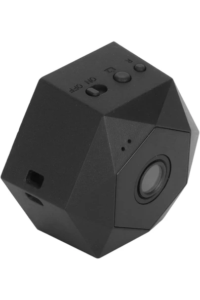 Urfakent Ithalatçı Garantili Mini Kamera Serisi Mp4 Sd Tek Ebat 4k Siyah - 1