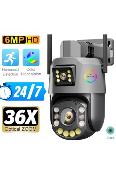 Urfakent 4G+WİFİ Modemli Kamera 3ü Bir Arada Üretim 36X Optik Zoom - 5