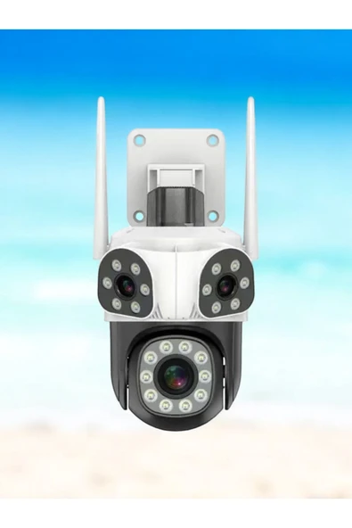 Urfakent P6Slite 3 Kameralı Wifi Smart Kamera(Hafıza Kartı Dahildir)