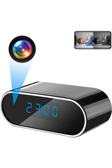 Urfakent Dijital Saat Görünümlü Video Kamera+Hafıza Kartı Dahildir+