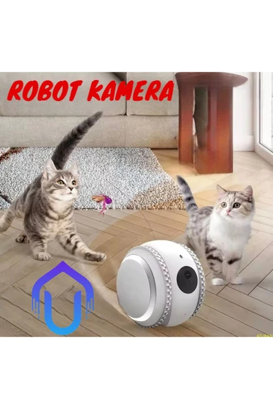 Urfakent Robot Kamera Ve Kedi Oyuncağı - 7