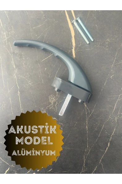 Urfakent Pencere Kolu / ALÜMİNYUM Akustik Model / Antrasit 3 Adet - 3