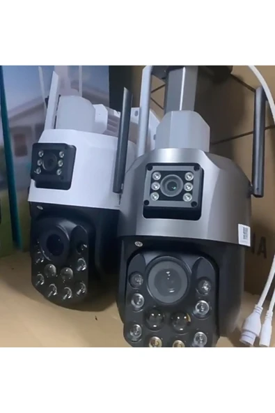 Urfakent İcsee 6 MP Çift Kameralı 36X Optik Zoom Büyük Kasalı PTZ Wifi Kamera(Hafıza Kartı Dahildir) - 5