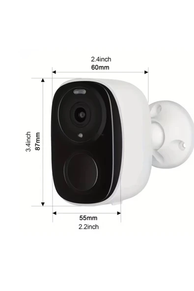 Urfakent 2K Bataryalı Wifi Kamera 2-3 Ay Bekleme Süresi Okam Pro Yazılım - 2
