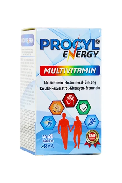 Procyl Energy Multivitamin 30 Tablet
